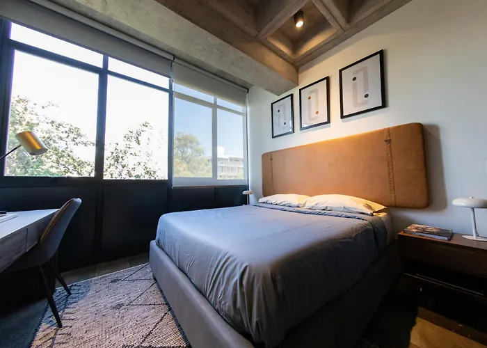 Loft Moderno En Roma Norte, Zona Trendy *